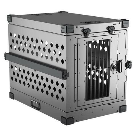 metal dog boxes for sale|safest car crates for dogs.